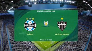 PES 2021 | Gremio vs Atletico Mineiro - Brazil Serie A | 21/01/2021 | 1080p 60FPS