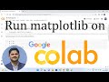 How to setup and run Matplotlib on Google Colab | 2022