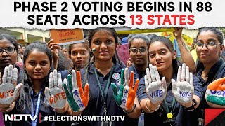 Lok Sabha Elections 2024: Phase 2 Voting In 88 Seats Across 13 States