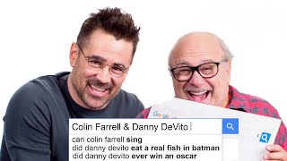 Colin Farrell & Danny DeVito Answer the Web's Most Searched Questions | WIRED