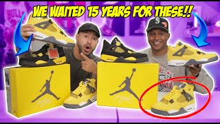 EXCLUSIVE EARLY REVIEW OF LIGHTNING JORDAN 4 + NEW YORK SNEAKER SHOPPING!