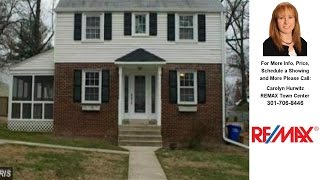 9201 GLENVILLE ROAD, SILVER SPRING, MD Presented by Carolyn Hurwitz.