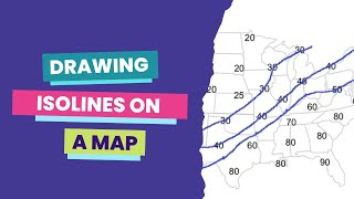 How to Draw Isolines on a Map | Geography Lessons | The Student Shed
