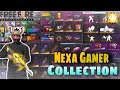 #NexaGamer#totalgaming#mdgamerstation Nexa Gamer Largest Free fire collection ||worth 100000||🔥🤯