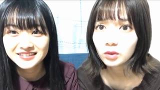 20191212【欅坂46】SHOWROOM　原田葵　松平璃子