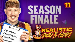 TIGHT AND EMOTIONAL SEASON FINALE!! FC 25 REALISTIC RTG CAREER MODE EP11