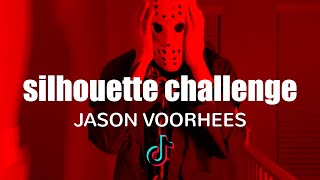 SILHOUETTE CHALLENGE ( HORROR TIKTOK ) Put Your Head On My Shoulders Remix [Jason Voorhees]