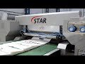 Advanced Bottom Seal Bag Making Machine with Servo Flying Knife Cutting System | STAR CONVERTING