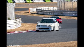 インパクト走行会  2023年12月10日 NA/TS(SPL NA/A NA)クラス 準決勝 5LAP オートポリス EK4 シビック