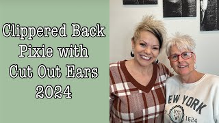 Timeless Elegance: Stunning Clippered Back Pixie for Women Over 60
