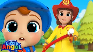 Firefighters To The Rescue A Day At The Fire Station Little Angel