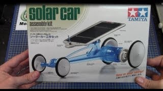 Tamiya Solar Car Assembly Kit - Clear Blue Body # 76012 www.eModels.co.uk