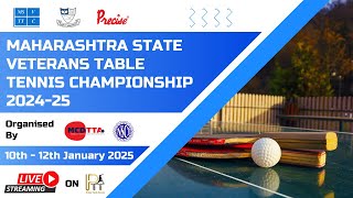 Day 2 | Table 2 | Maharashtra State Veterans Table Tennis Championship 2024 - 2025