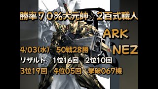 【EXVSMBON マキオン】前線特攻百式でシャフラン大暴れ！大元帥星3を目指す！！