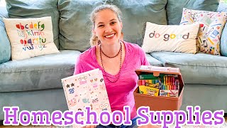 Homeschool Supply Haul || Back to School Supply Haul