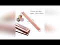 1pcs length 100 500mm t2 red copper flat bar strip pure copper plate cnc diy material thickness 1