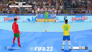 FIFA 23 | Portugal vs. Brasil | Penalty Shootout | Neymar vs Ronaldo - Gameplay PC