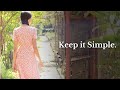 5 Tiny Changes to Live a Simple Life | Less But Better