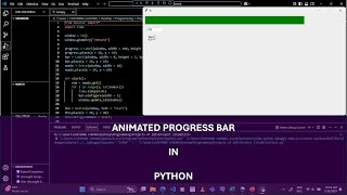 Animated Progress Bar in Python || Coder C