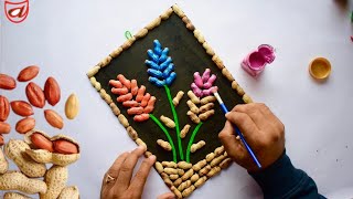 Amazing Wall Hanging from Peanut Shell | Best Out of Waste Craft Idea