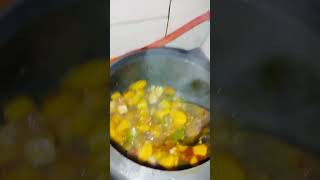 Shimala mirch aloo ki chatpati sabji#shortsvideo#foodrecipe#foodvlog