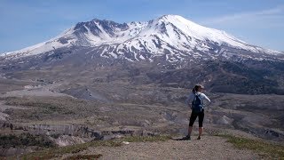 Hiking Boundary West Trail (Mount St. Helens)