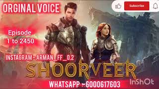 shoorveer rp 1 to 2450|| shoorveer pocketfmstory || shoorveer full episode today