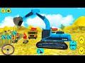 Heavy Excavator Rock Mining 3D - Stone Cutting Machines - Jcb wala Game Video - Android Gameplay