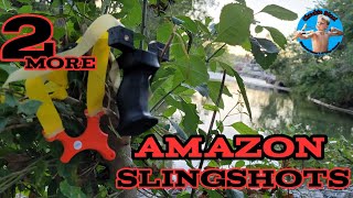 A Look At 2 More Low Cost Slingshots From Amazon. YuXing Type-25 and 15.