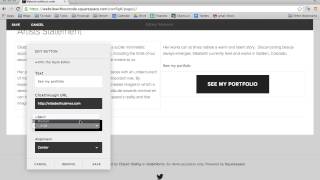 Creating Buttons on Squarespace 7