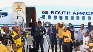 Watch the video where the new coach of Kaizer Chiefs was received today at the airport