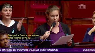 «CARREFOUR A VERSÉ TOUTES LES AIDES PUBLIQUES REÇUES AUX ACTIONNAIRES» - Mathilde Panot