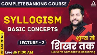 Complete Banking Course Lecture #2 | Reasoning | Syllogism Basic Concept for Banking Exams