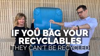 Make Your Recycling Count: Don't Bag Your Recyclables