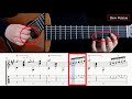 la vie en rose fingerstyle lesson tab