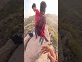 parkour pov mountain climb😱🔥 parkour shortvideo scary backflip frontflip stunt indian