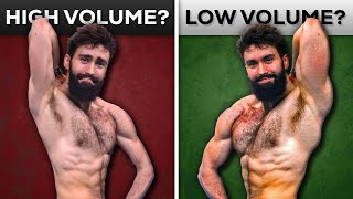 LOW vs HIGH Volume: Which is OPTIMAL for MUSCLE GROWTH?