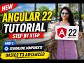 2. Angular 22 Tutorials | Components | Standalone Components | Component Structure