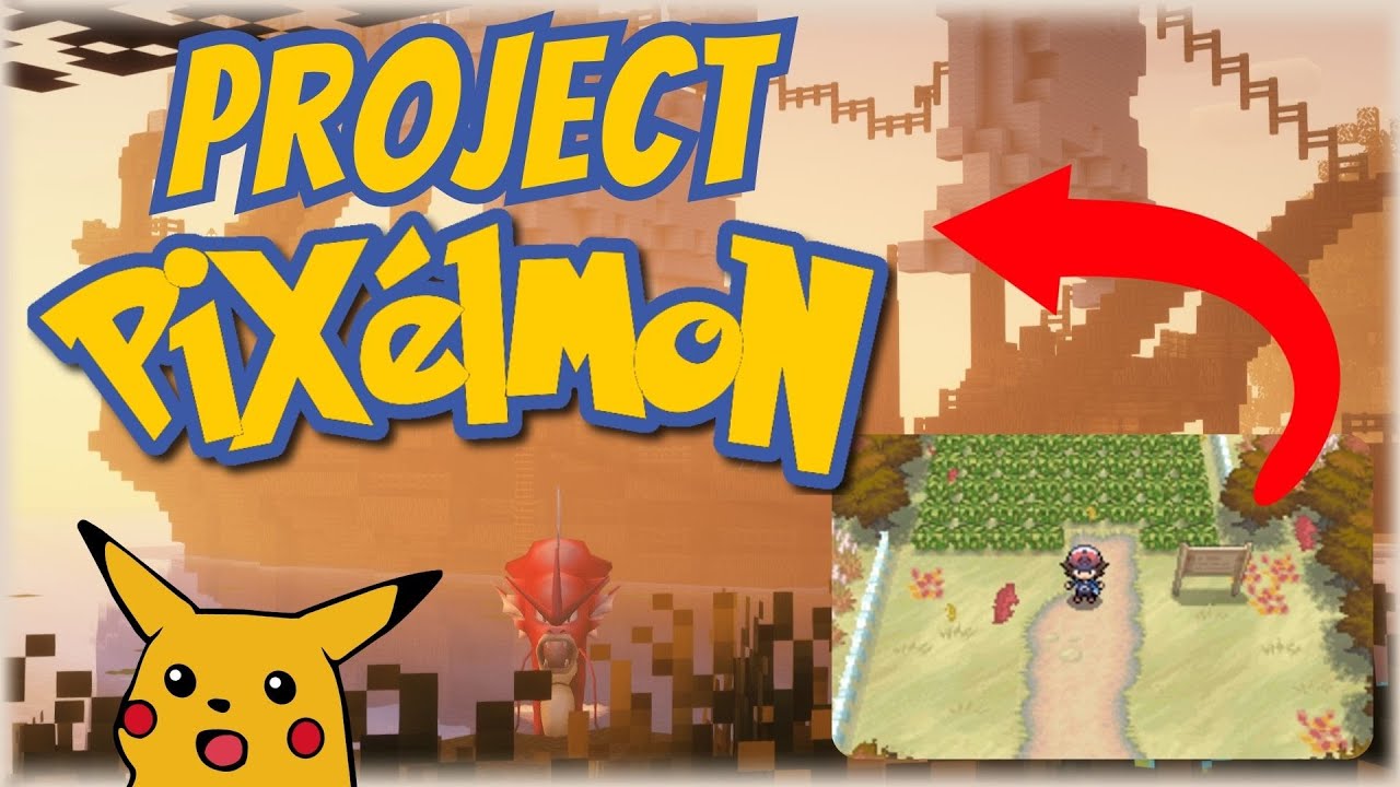 Creating My OWN Pokémon GAME In Minecraft - Project Pixelmon - YouTube