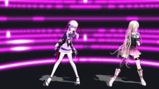 【MMD】結月ゆかりとIAでユカユカ☆ヘヴンリーナイト