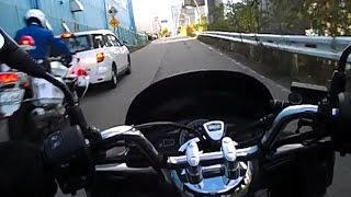 PCX・白バイさん！捕獲の瞬間！～～～