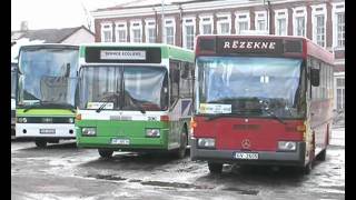 Pasažieru pārvadātāju protesta akcija Rēzeknē