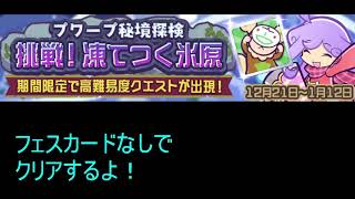 2021年01月【低コストクリア】挑戦！凍てつく氷原