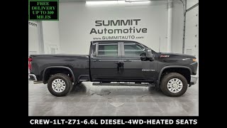 2022 CHEVROLET SILVERADO 2500 1LT Z71 CREW SHORT DURAMAX JOSE SPECIAL 4K WALKAROUND 14869Z