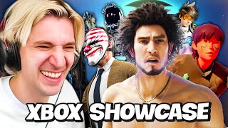 xQc Reacts to XBOX GAME SHOWCASE | Starfield, Overwatch 2, Cities Skylines 2, Star Wars Outlaws