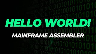 Mainframe Assembler Hello World Program | Coding Sheet Explained!