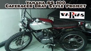 Yamaha Rs 100 Caferacer Brat Style Part 5 Varias Customs