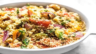 Chicken Vegetable Couscous | Chicken Couscous Recipe | spicy couscous recipe | Easy & quickly