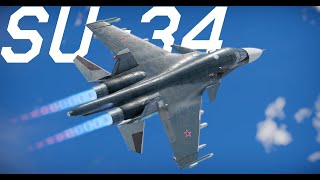 Most Powerful CAS InGameㅣWar Thunder Su-34ㅣUHQ 4K