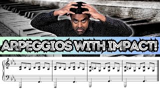 Arpeggios with IMPACT 👊🏽 A Simple Piano Hack 🎹